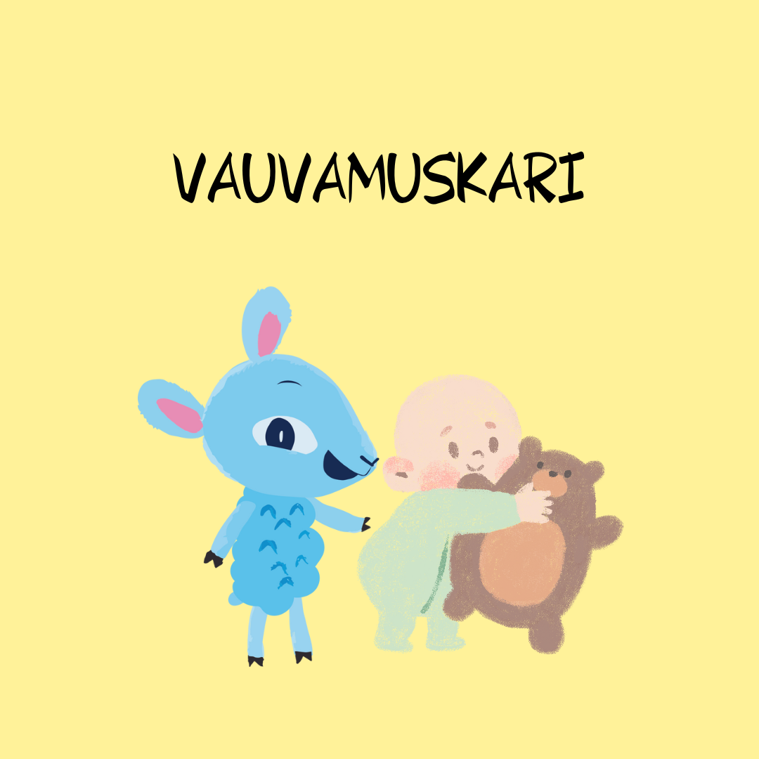 Päkä-lammas, vauva ja nalle