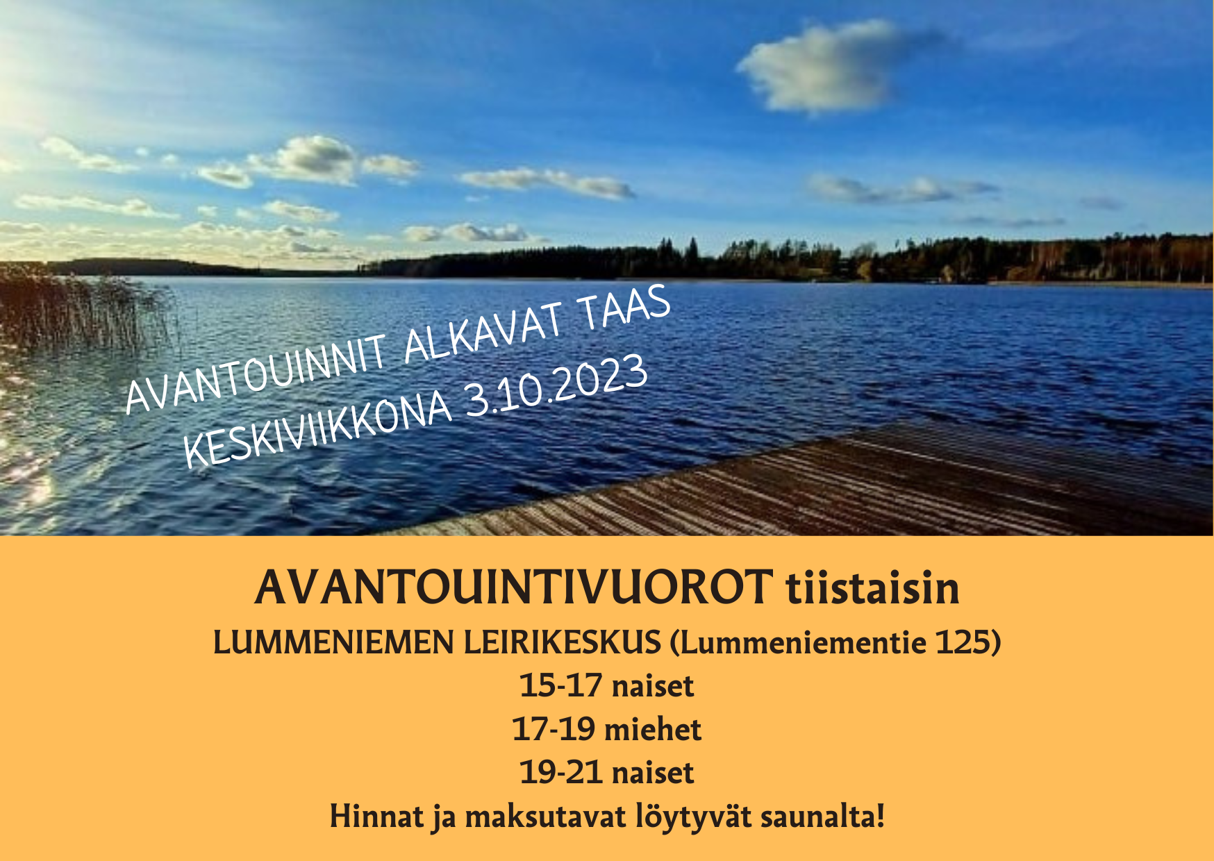 Rantamaisema Lummeniemessä