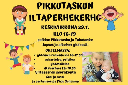 Iltaperhekerho Pikkutaskussa
