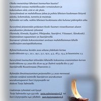 Sururyhmä itsemurhan tehneiden läheisille